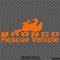 For Jeep: Bronco Recovery Vehicle Vinyl Decal