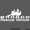 For Jeep: Bronco Recovery Vehicle Vinyl Decal