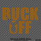 Buck Off Deer Hunter Vinyl Decal - S4S Designs