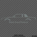 Buick Regal Grand National Classic Car Silhouette Vinyl Decal - S4S Designs