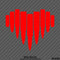 Bullet Heart 2A Firearms Vinyl Decal - S4S Designs