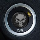 Starter Button Overlay for Dodge Challenger/Charger: Punisher Grey - S4S Designs