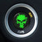 Starter Button Overlay for Dodge Challenger/Charger: Punisher Green - S4S Designs