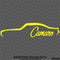 Classic Chevy Camaro Car Silhouette Vinyl Decal