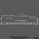 6th Gen Chevy Camaro Convertible Silhouette Vinyl Decal Style 1