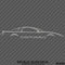 4th Gen Chevy Camaro Silhouette Vinyl Decal - S4S Designs