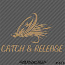 Catch & Release Fly Fishing Vinyl Decal