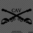 Cavalry Crossed Sabres Army Military Vinyl Decal - S4S Designs