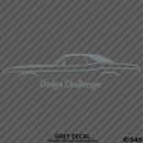 1970 Dodge Challenger Classic Car Silhouette Vinyl Decal - S4S Designs