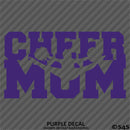 Cheer Mom Chearleading Vinyl Decal
