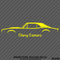 1968 Chevy Camaro Classic Car Silhouette Vinyl Decal - S4S Designs