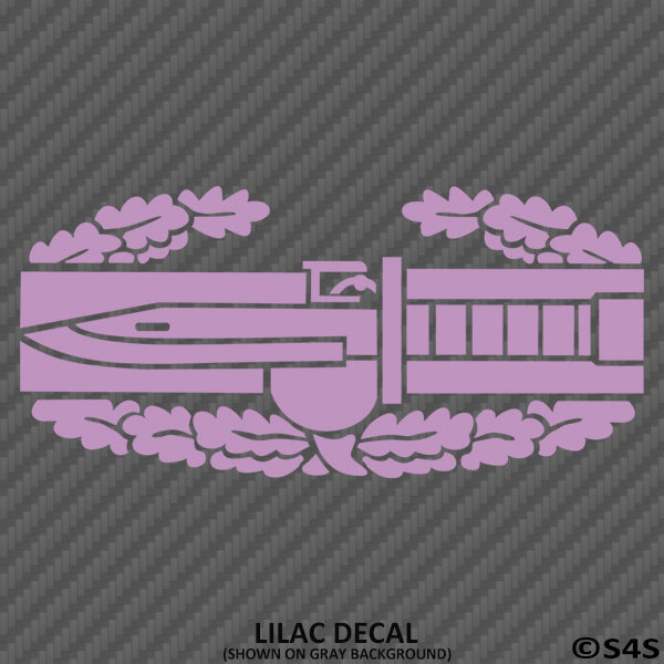 Combat Action Badge Army Infantry Military Veteran Vinyl Decal - S4S Designs