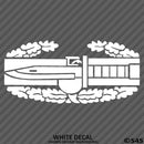 Combat Action Badge Army Infantry Military Veteran Vinyl Decal - S4S Designs