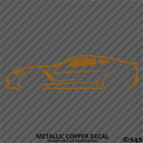 C7 Chevy Corvette Silhouette Vinyl Decal
