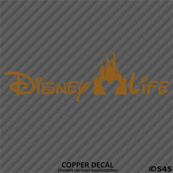 Disney Life "Castle" Disney Inspired Vinyl Decal - S4S Designs