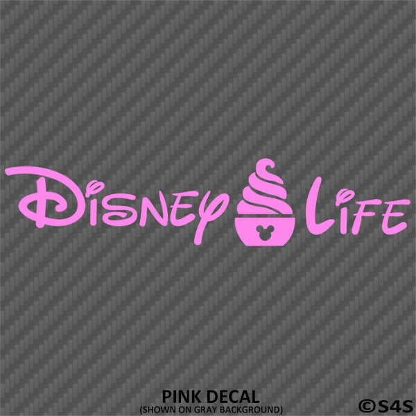 Disney Life "Dole Whip" Disney Inspired Vinyl Decal - S4S Designs