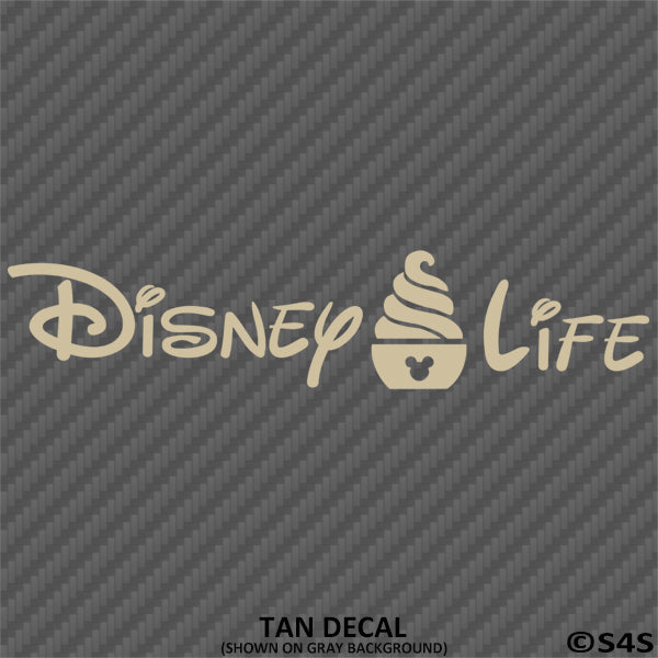 Disney Life "Dole Whip" Disney Inspired Vinyl Decal - S4S Designs