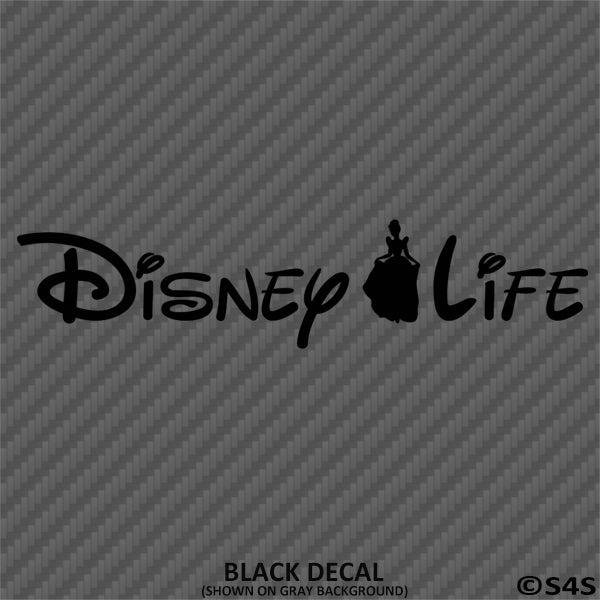 Disney Life "Princess" Disney Inspired Vinyl Decal - S4S Designs