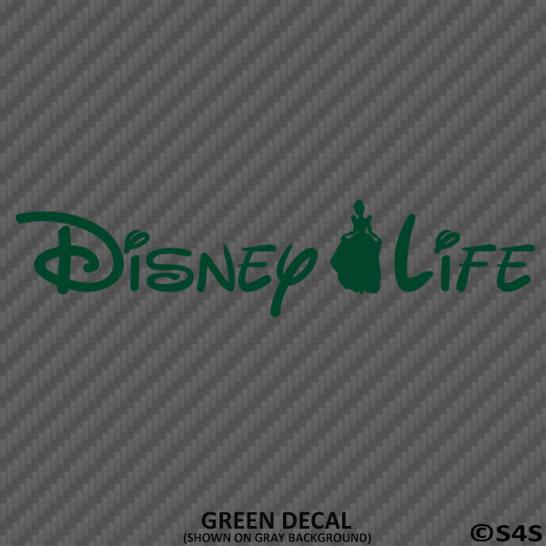Disney Life "Princess" Disney Inspired Vinyl Decal - S4S Designs