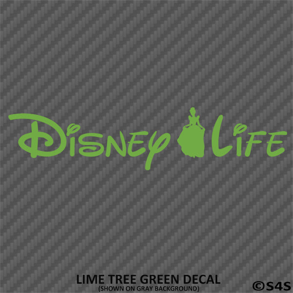 Disney Life "Princess" Disney Inspired Vinyl Decal - S4S Designs