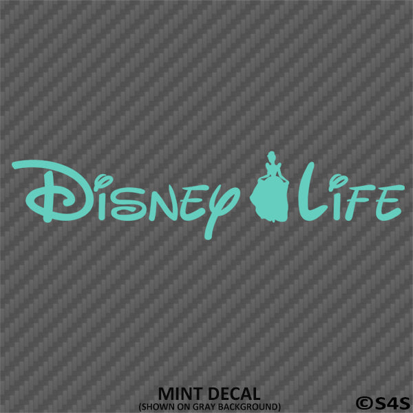 Disney Life "Princess" Disney Inspired Vinyl Decal - S4S Designs