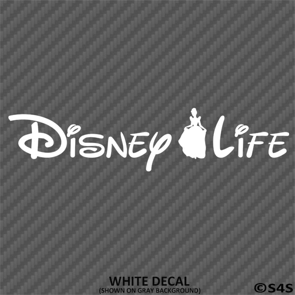 Disney Life "Princess" Disney Inspired Vinyl Decal - S4S Designs
