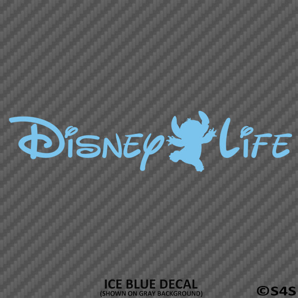 Disney Life "Stitch" Disney Inspired Vinyl Decal - S4S Designs