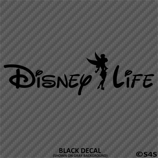 Disney Life "Tinkerbell" Disney Inspired Vinyl Decal - S4S Designs