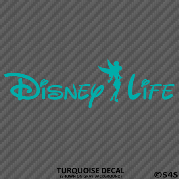 Disney Life "Tinkerbell" Disney Inspired Vinyl Decal - S4S Designs