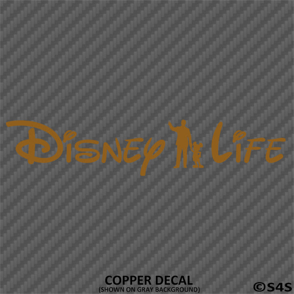 Disney Life "Walt & Mickey" Disney Inspired Vinyl Decal - S4S Designs