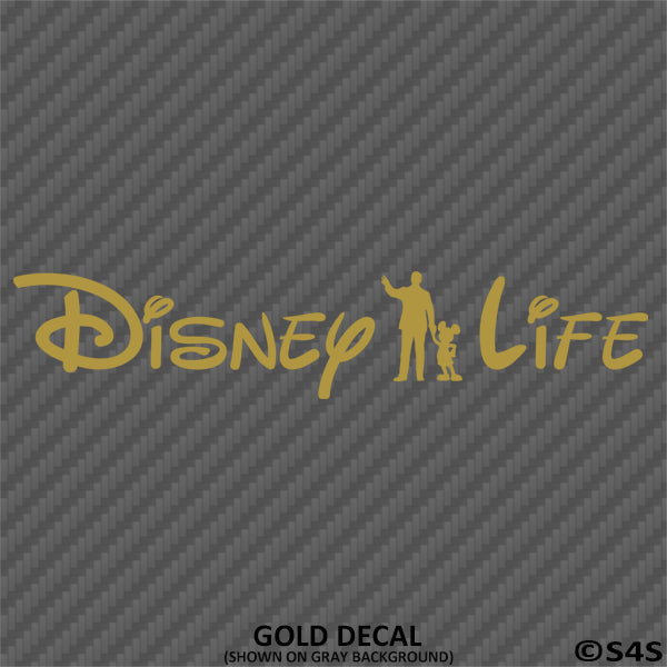 Disney Life "Walt & Mickey" Disney Inspired Vinyl Decal - S4S Designs