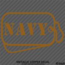 Dog Tags: NAVY Military Tags Vinyl Decal