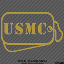 Dog Tags: US Marine USMC Military Tags Vinyl Decal
