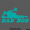 Dad Bod Funny Beer Drinking Vinyl Decal