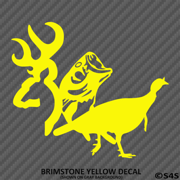 thumbnail image 2 of Family Tradition Sticker M312 – 6 Inch Decal With Turkey, Bass, Deer, Hunting, Fishing 2 of 6