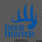 Deer Hunter With Rack Hunting Buck Vinyl Decal