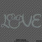 Love: Minnie Ears Disney Inspired Vinyl Decal - S4S Designs