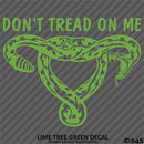 Don't Tread On Me Uterus Women's Rights Vinyl Decal Style 2
