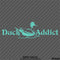 Duck Addict Duck Hunting Vinyl Decal