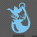 Duck, Buck and Fish Hook Vinyl Decal Version 1 - S4S Designs