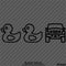 For Jeep: Duck, Duck, Jeep Vinyl Decal
