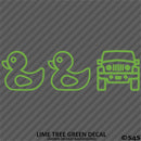 For Jeep: Duck, Duck, Jeep Vinyl Decal