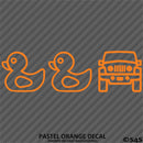 For Jeep: Duck, Duck, Jeep Vinyl Decal
