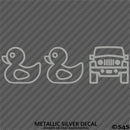 For Jeep: Duck, Duck, Jeep Vinyl Decal