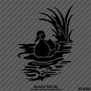 Duck In A Pond Hunter Vinyl Decal - S4S Designs