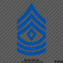 E-8 First Sergeant Rank US Army Military Vinyl Decal - S4S Designs