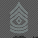 E-8 First Sergeant Rank US Army Military Vinyl Decal - S4S Designs