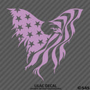 American Flag: Bald Eagle Patriotic Vinyl Decal - S4S Designs