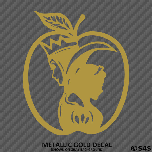 Snow White & Evil Queen Poison Apple Disney Inspired Vinyl Decal - S4S Designs
