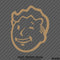 Fallout 76 Pipboy Vault Boy Vinyl Decal Version 3 - S4S Designs